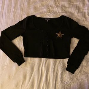 Dolls Kill Cropped Cardigan (M)